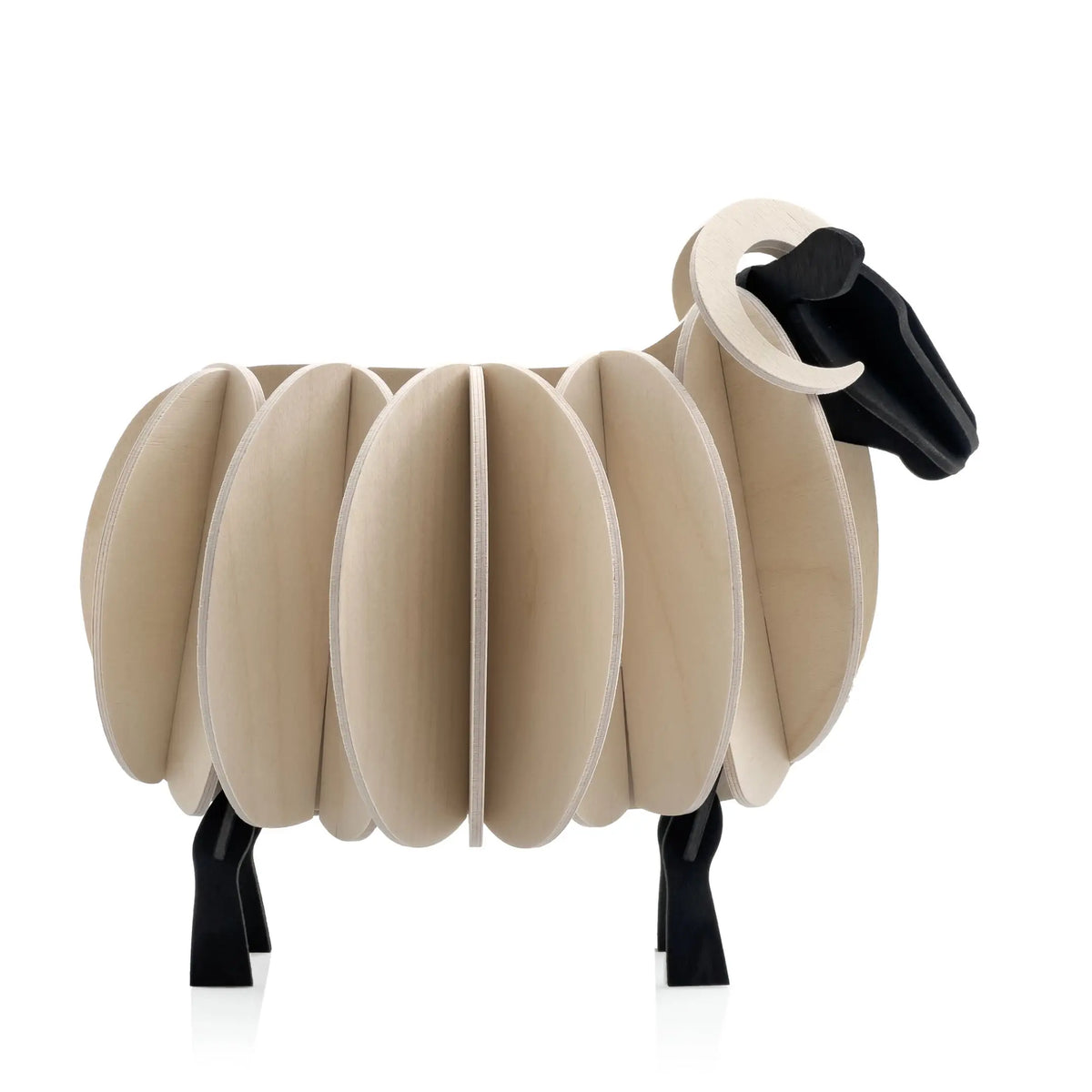 Lovi Ram Natural Mix (11cm) - 3D Wooden Figure