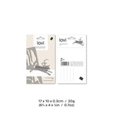 Lovi Natural Wood Reindeer 8cm- 3D Wooden Figure