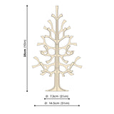 Lovi Spruce Tree 25 cm natural wood - 3D Wooden Figure