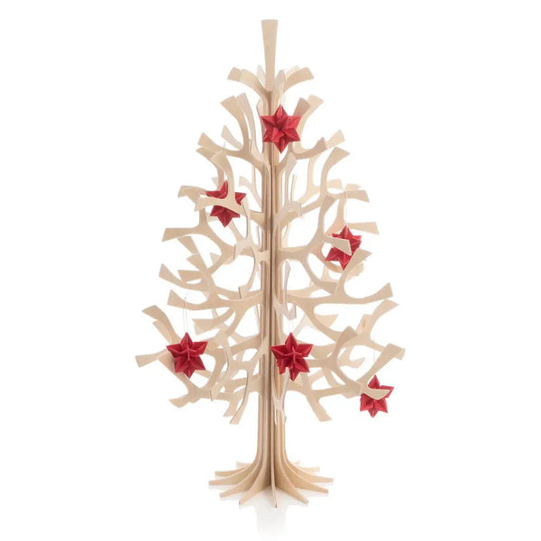 Lovi Star 5cm Pack of 6 - 3D Wooden Figure