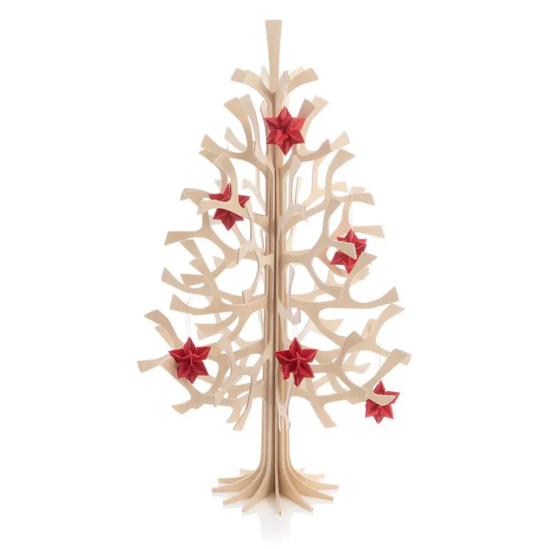 Lovi Star 5cm Pack of 6 - 3D Wooden Figure