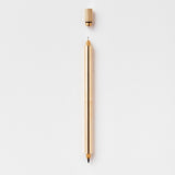 Tom's Studio The Lumos Pro Duo Refillable Multi-Tip Pen Brass