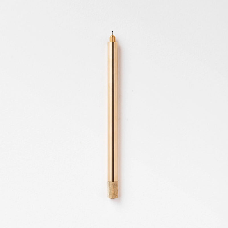 Tom's Studio The Lumos Pro Duo Refillable Multi-Tip Pen Brass