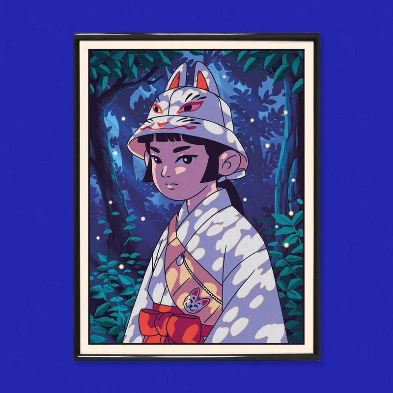 "Miko" Art Print