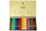 Uni Polycolor Colouring Pencils Tin of 36