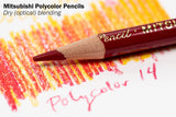 Uni Polycolor Colored Pencils Tin of 24