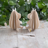 Lovi  Moomintroll 9cm- 3D Wooden Figure