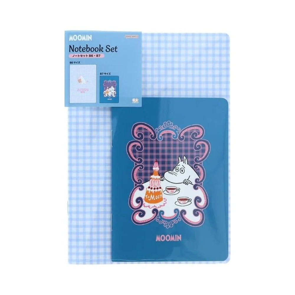 Moomin B6 and B7 Notebook Set