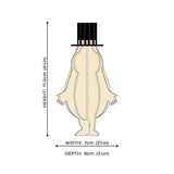 Lovi Moomin Papa 13cm - 3D Wooden Figure