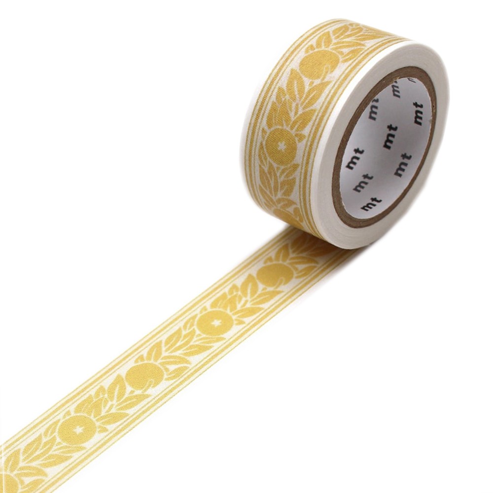 MT William Morris Orange Border Washi Tape
