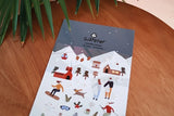 Suatelier Christmas Stickers no.1102 Midwinter