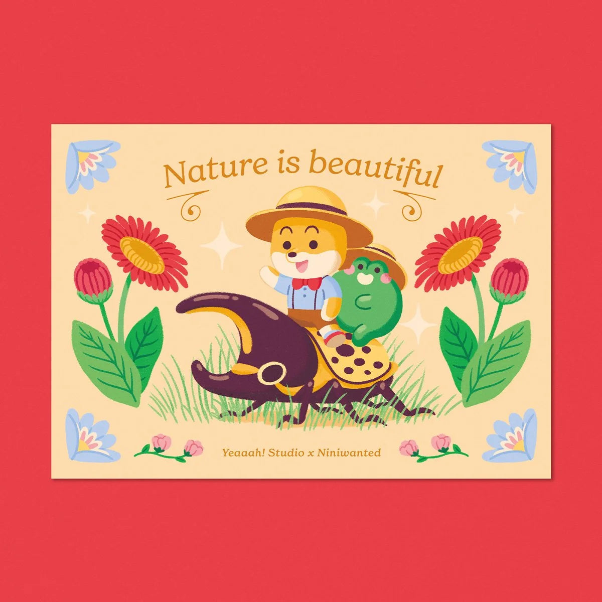 "Nature is Beautiful" A6 Postcard