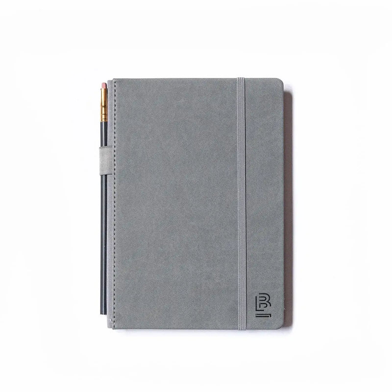 Blackwing Slate A5 Lined Notebook + Pencil - Grey