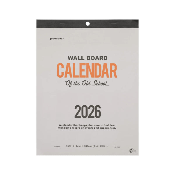 Hightide Penco 2026 A4 Calendar