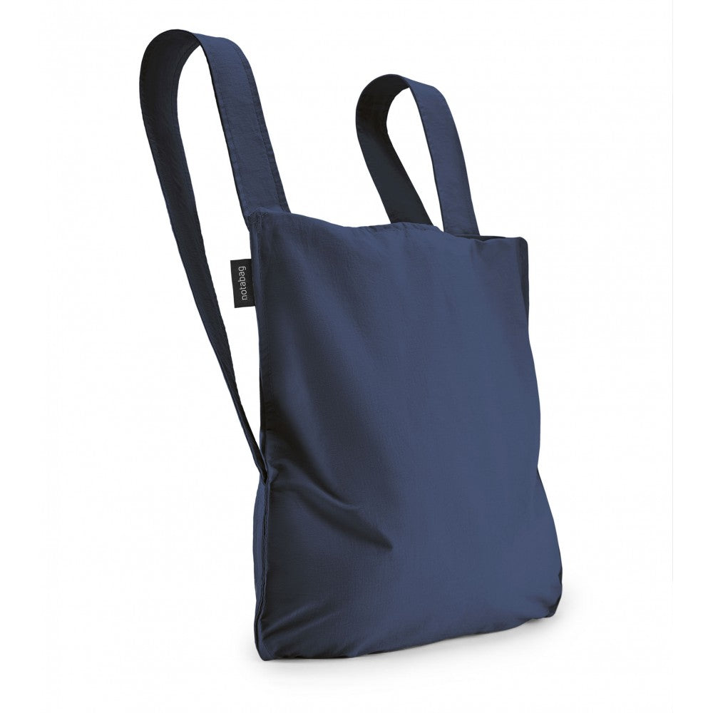 Notabag 2 in 1 Tote & Backpack - Navy Blue