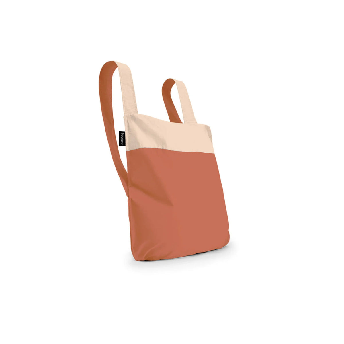 Notabag 2 in 1 Tote & Backpack - Sand / Terracotta