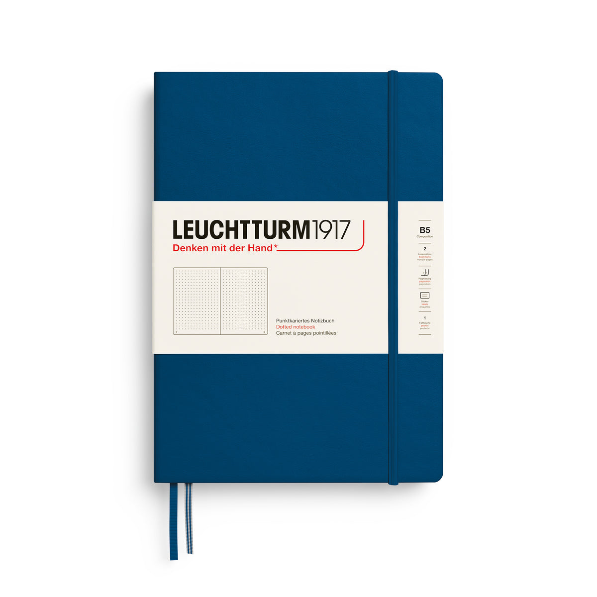 Leuchtturm 1917 B5 Hardcover Notebook Dot Grid