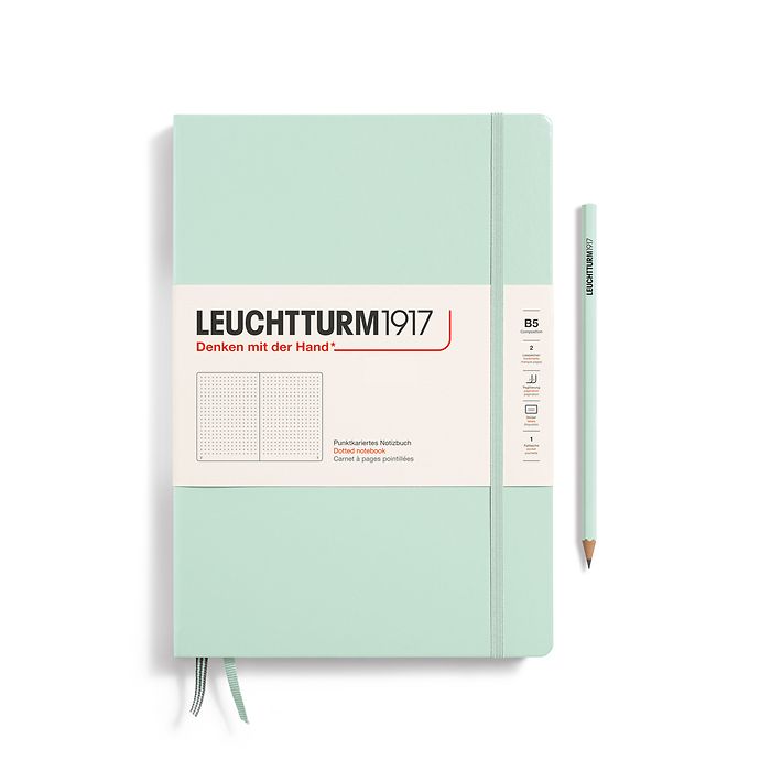 Leuchtturm 1917 B5 Hardcover Notebook Dot Grid