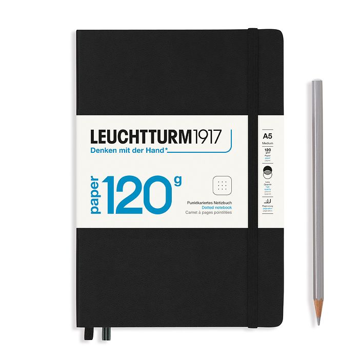 Leuchtturm 1917 A5 Hardcover Notebook 120gsm Dot Grid