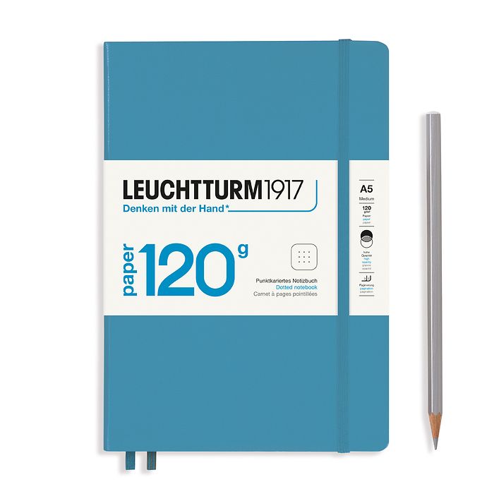 Leuchtturm 1917 A5 Hardcover Notebook 120gsm Dot Grid