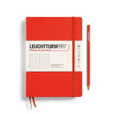 Leuchtturm 1917 A5 Notebook & Drehgriffel Pen Gift Set Lobster Red