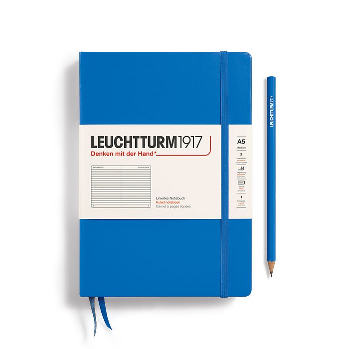 ⭐️新品⭐️LEUCHTTURM 1917 A5ノート Notebook Medium (A5) Hardcover, 251 numbered pages, dotted