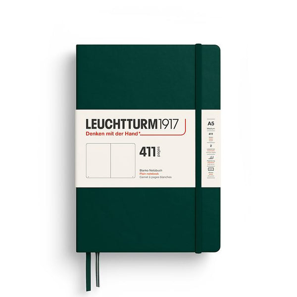 Leuchtturm 1917 A5 411 Page Hardcover Notebook Blank