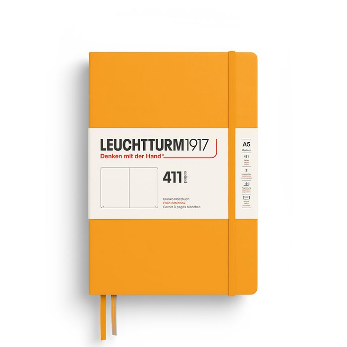 Leuchtturm 1917 A5 411 Page Hardcover Notebook Blank