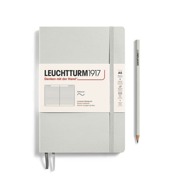 Leuchtturm 1917 A5 Softcover Notebook Lined Various Colours