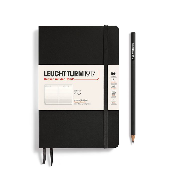 Leuchtturm 1917 Paperback B6 Ruled Notebook