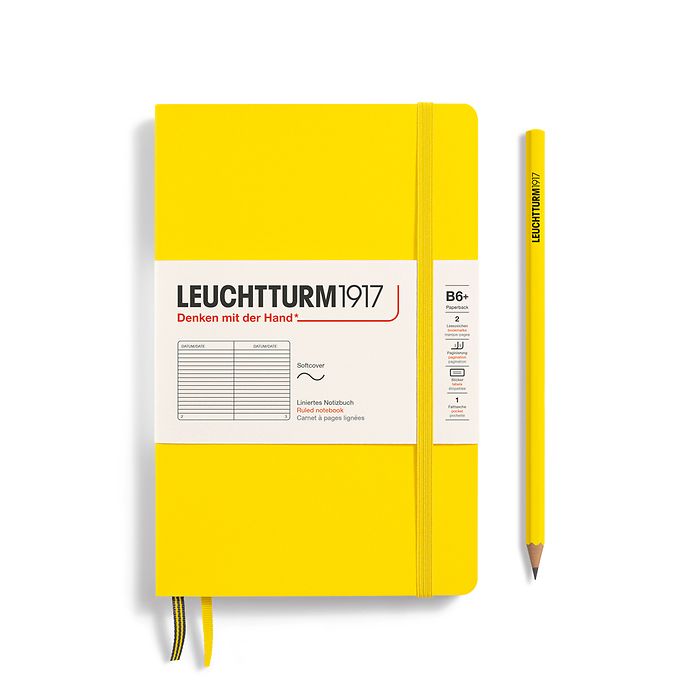 Leuchtturm 1917 Paperback B6 Ruled Notebook