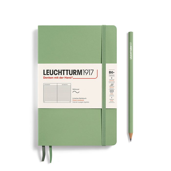 Leuchtturm 1917 Paperback B6 Ruled Notebook