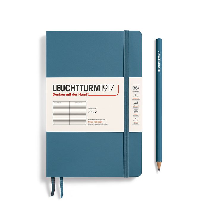 Leuchtturm 1917 Paperback B6 Ruled Notebook