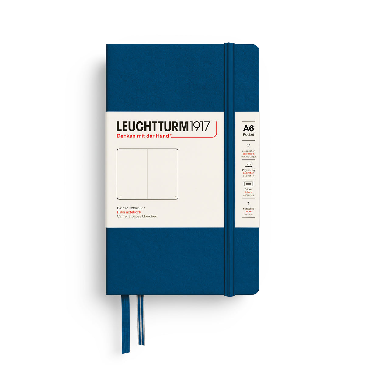 Leuchtturm 1917 A6 Hardcover Notebook Blank