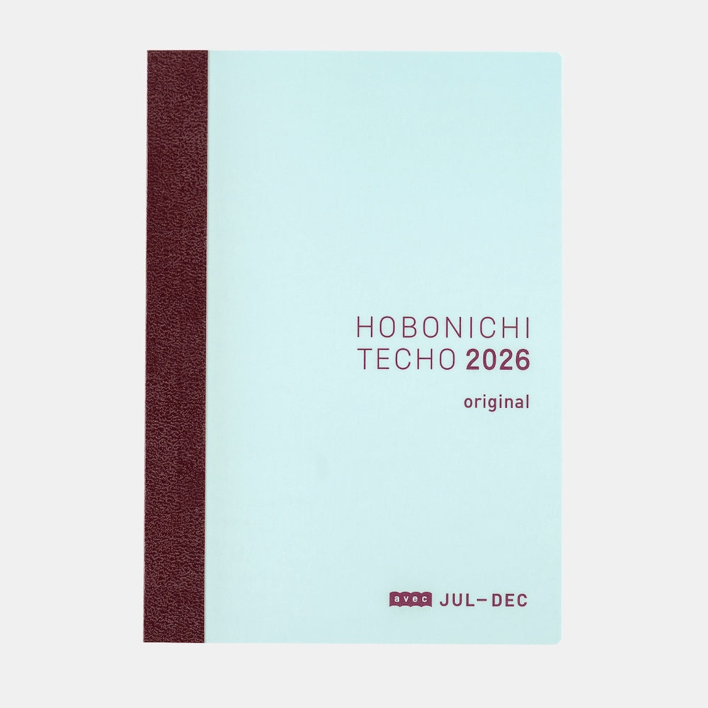 Hobonichi Techo Avec Book 2 (July Start) 2026 Japanese A6 Original