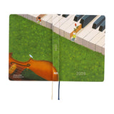 Hobonichi Techo A6 HON 2026 Hiroko Kubota: Waiting on the Chord (January Start)