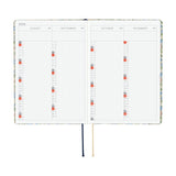 Hobonichi Techo A6 HON 2026 Liberty Fabrics: Sasha Kiora (January Start)