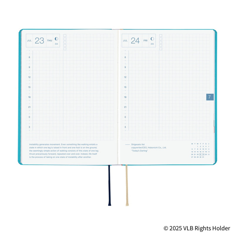 Hobonichi Techo A6 HON 2026 Virginia Lee Burton: The Little House (January Start)