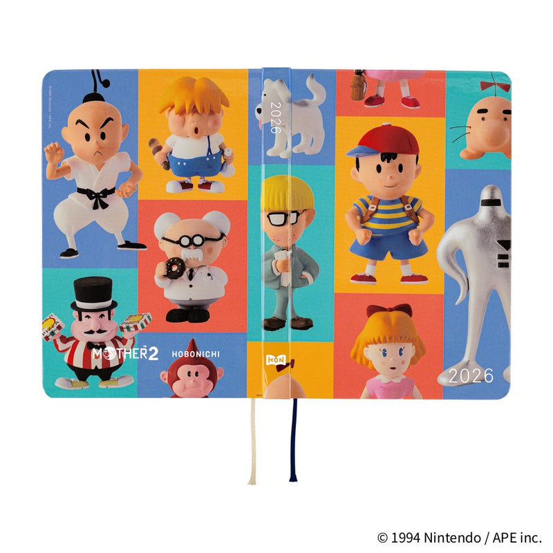Hobonichi Techo A6 HON 2026 MOTHER: Clay Figurines (January Start)