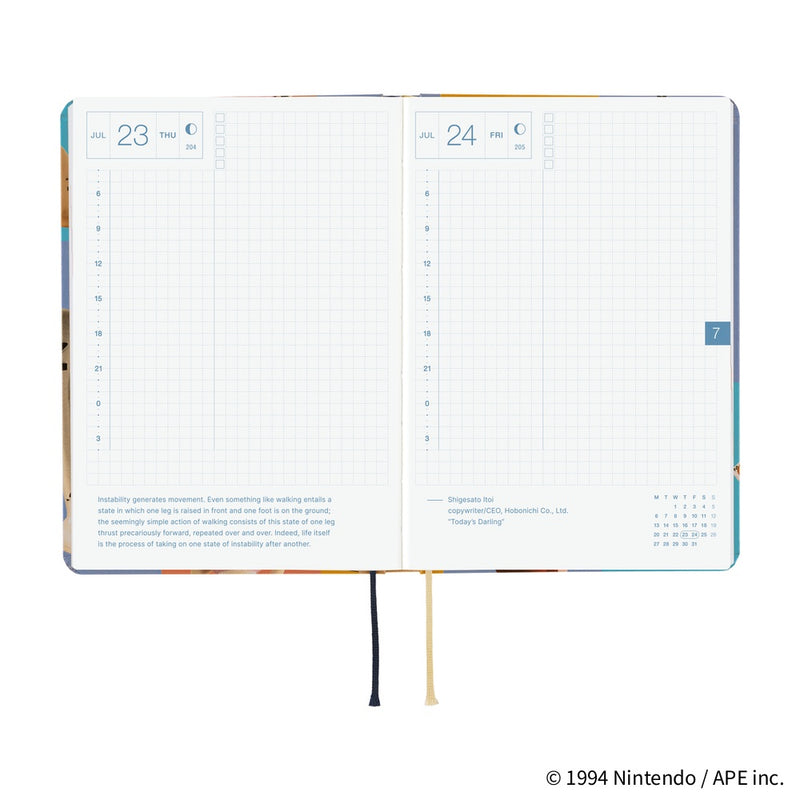 Hobonichi Techo A6 HON 2026 MOTHER: Clay Figurines (January Start)
