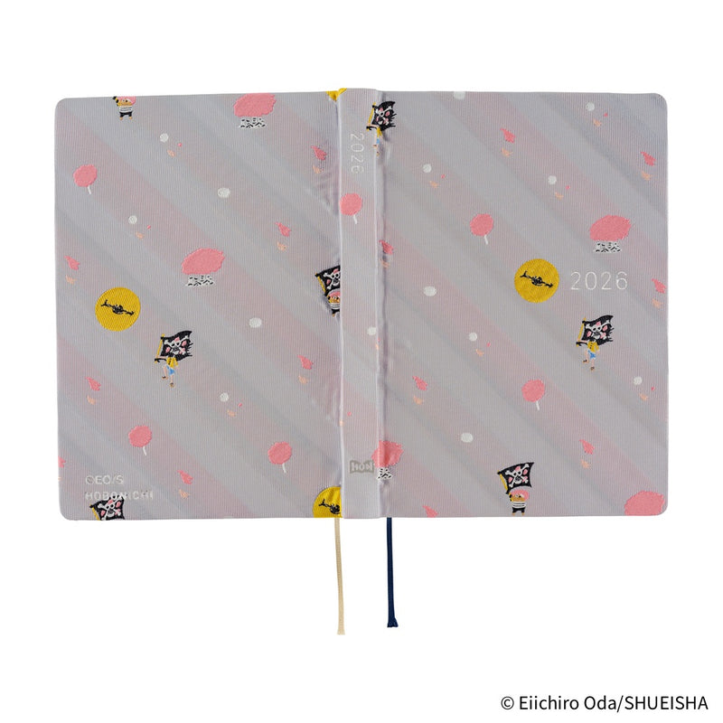 Hobonichi Techo A6 Hon 2026 One Piece Edition - Hiriluk’s Cherry Blossoms