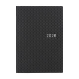 Hobonichi Techo A6 HON 2026 Paper Series: Black Gingham (January Start)