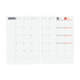 Hobonichi Techo A6 HON 2026 Paper Series: Black Gingham (January Start)