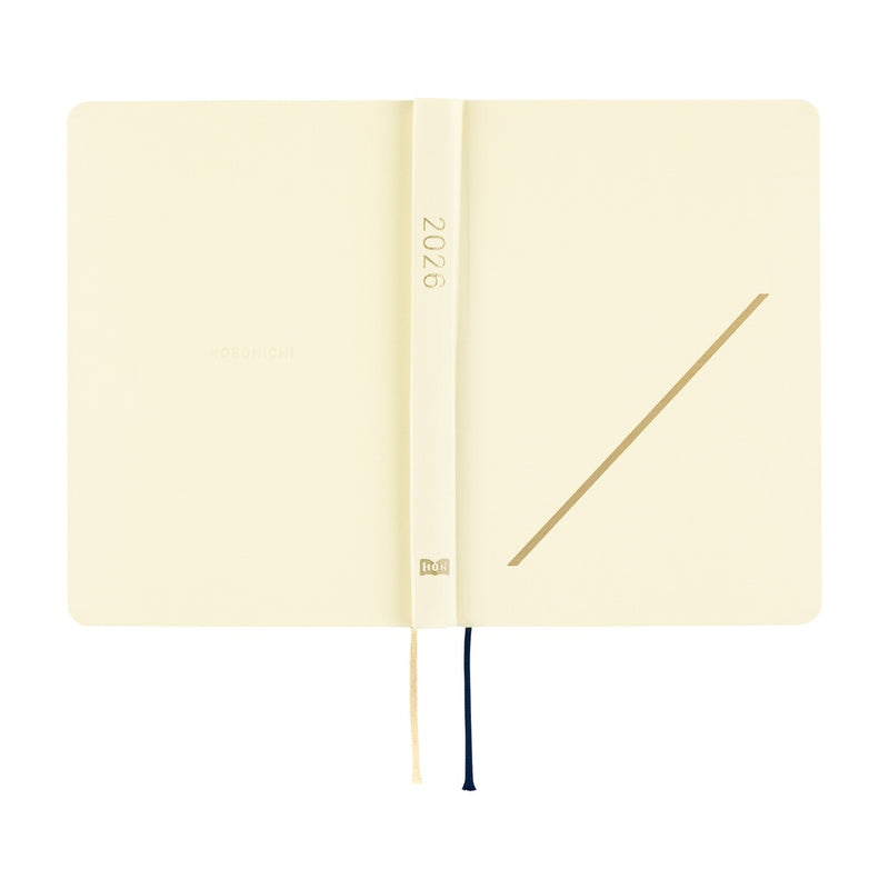 Hobonichi Techo A6 HON 2026 Slash - Ivory (January Start)