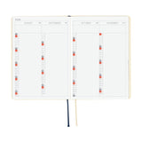 Hobonichi Techo A6 HON 2026 Slash - Ivory (January Start)