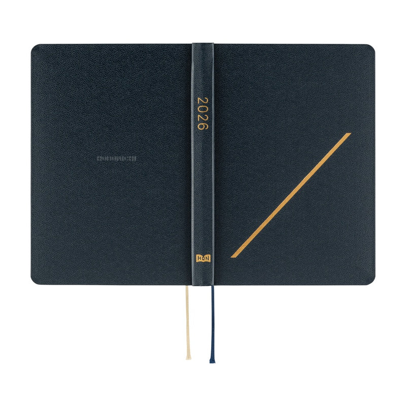 Hobonichi Techo A6 HON 2026 Slash - Navy (January Start)