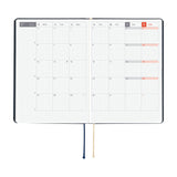 Hobonichi Techo A6 HON 2026 Slash - Navy (January Start)