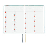 Hobonichi Techo A6 HON 2026 Bow & Tie: In the Forest (January Start)