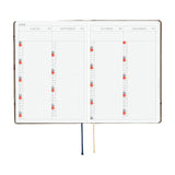 Hobonichi Techo A6 HON 2026 Bow & Tie: Galloping Horses (January Start)