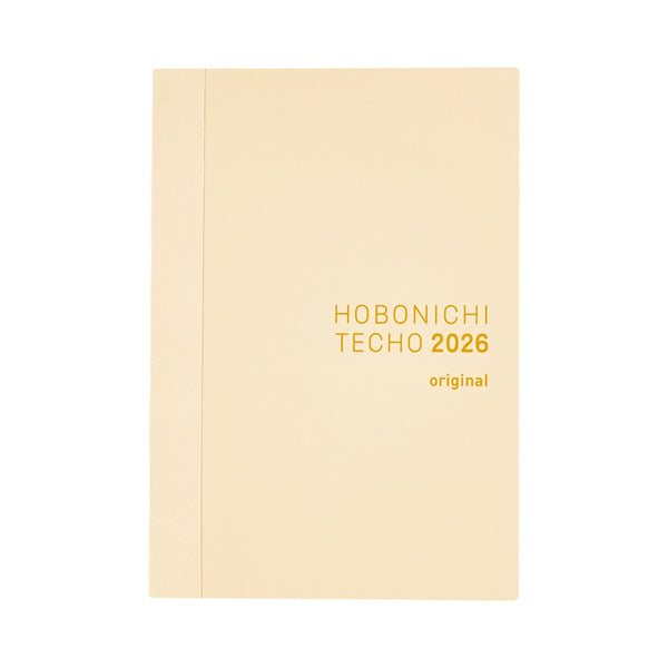 Hobonichi Techo 2026 English Original Book (January Start) A6